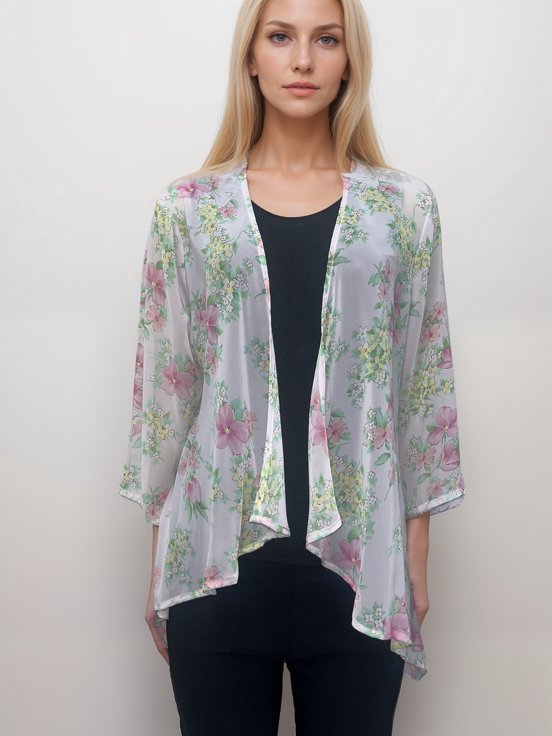 Pastel Floral Cardigan