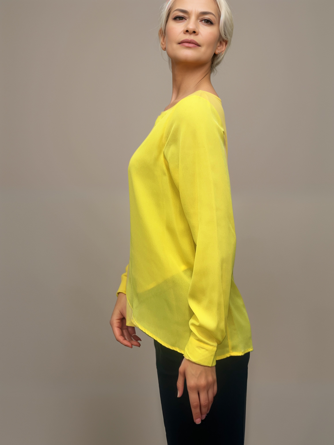 Canary V-Neck Blouse