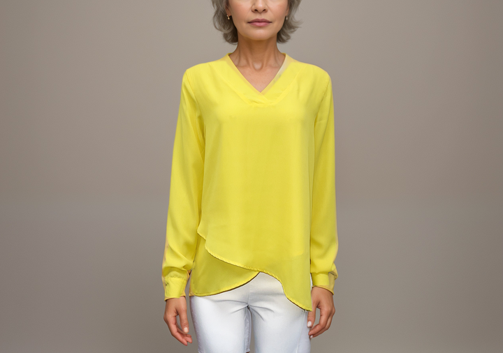 Canary V-Neck Blouse