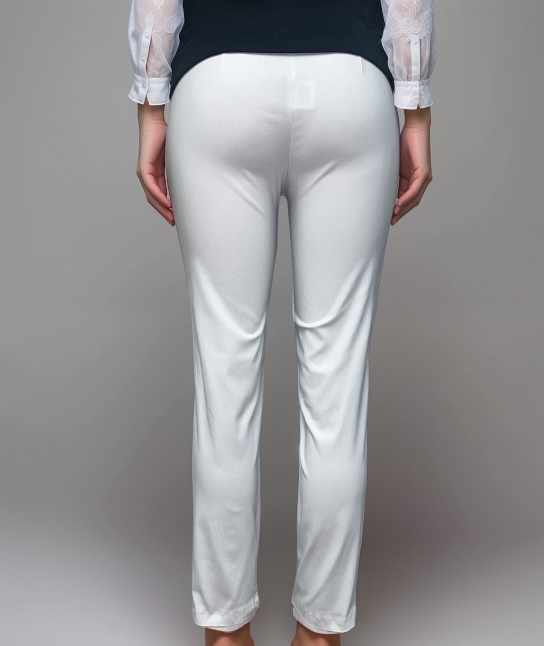 White Stretch Pant